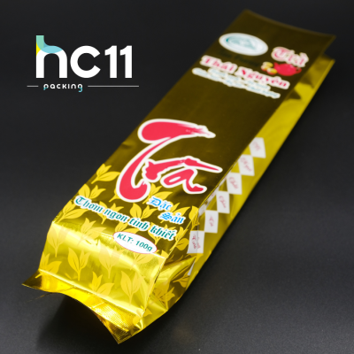 Túi Đựng Trà 100g in