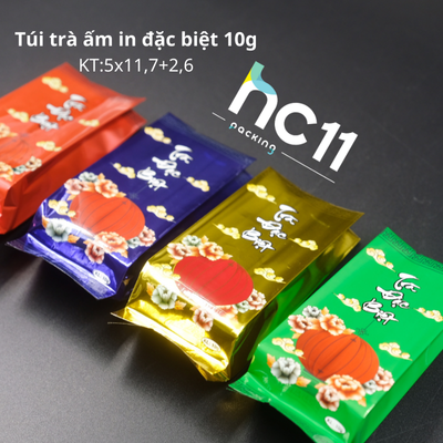 Túi đựng trà 10g đặc biệt các màu