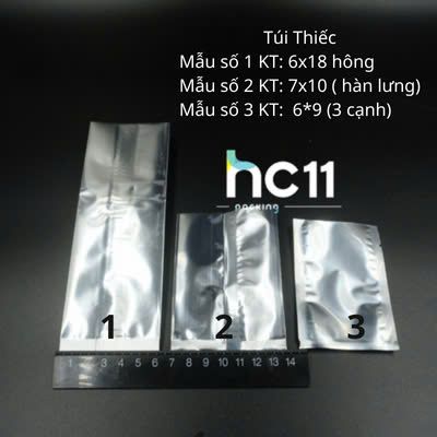 Túi thiêc size nhỏ