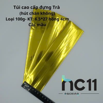 Túi đựng Trà 100g-200g-500g các mầu